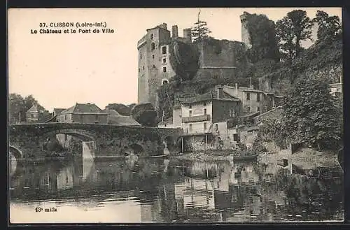 AK Clisson, Le Château et le Pont de Ville