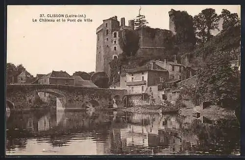 AK Clisson, Le Château et le Pont de Ville