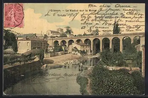 AK Clisson, Le Viaduc sur la Moine