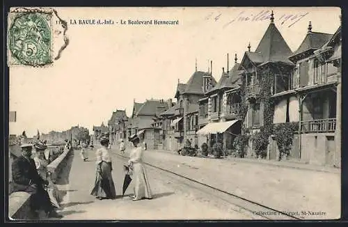 AK La Baule, Le Boulevard Hennecard