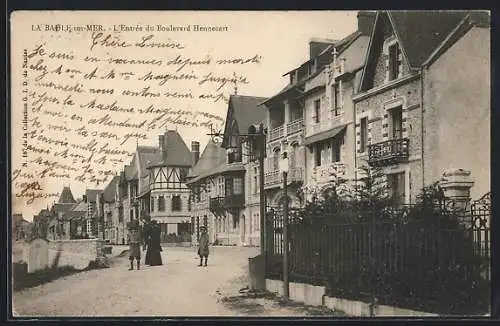 AK La Baule-sur-Mer, L`Entrée du Boulevard Hennecart