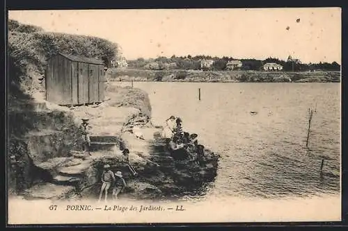 AK Pornic, La Plage des Jardinets