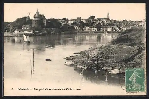 AK Pornic, Vue générale de l`Entrée du Port