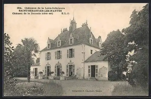 AK Saint-Sebastien-les-Nantes, Chateau de la Jaunaus coté est