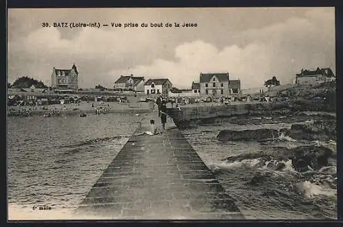 AK Batz, Vue prise du bout de la Jetée