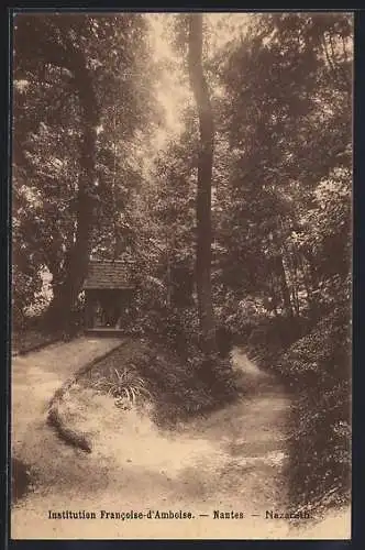 AK Nantes, Chemin forestier près de l`Institution Francoise-d`Amboise