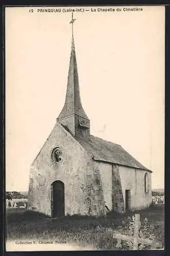 AK Prinquiau, La Chapelle du Cimetière