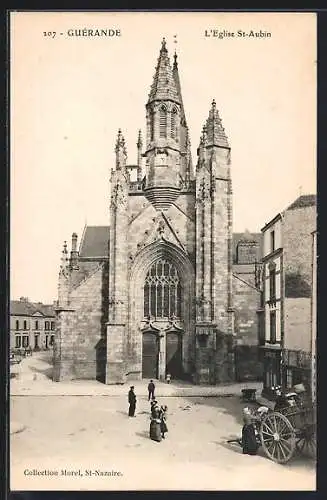 AK Guérande, L`Eglise St-Aubin