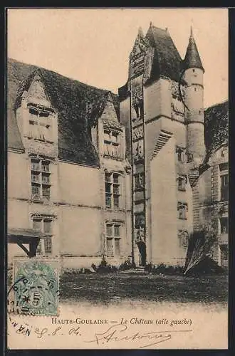 AK Haute-Goulaine, Le Château, aile gauche