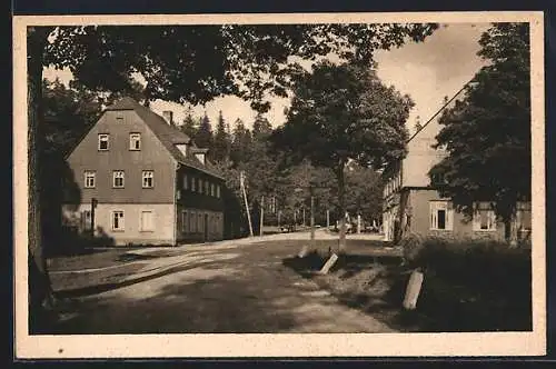 AK Schwarzenberg i. Sa., Gasthof Jägerhaus