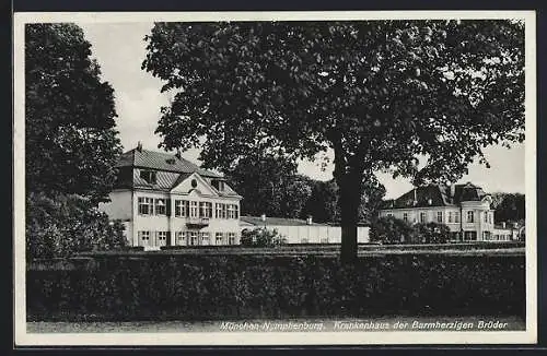 AK München-Nymphenburg, Krankenhaus der Barmherzigen Brüder