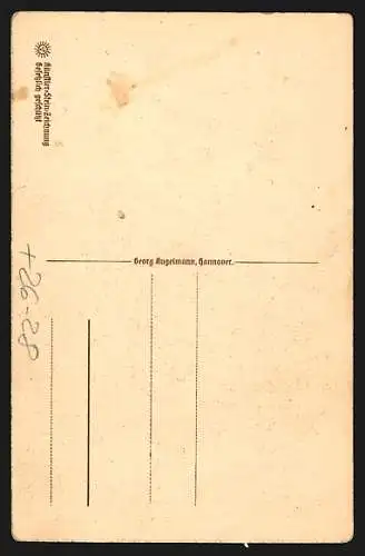 Steindruck-AK Hannover, Döhrener Turm