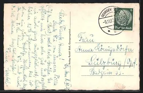 AK Georgensgmünd, Heilstätte-Sanatorium