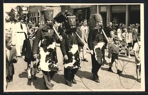 Foto-AK Dorsten, Stadtjubiläum, Festmarsch