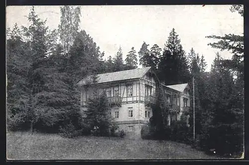 AK Rosenthal-Schweizermühle, Fremdenheim Haus Brausenstein R. Richter