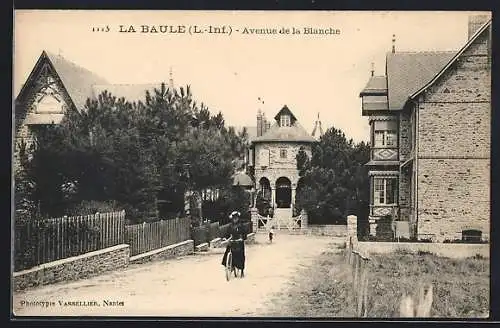 AK La Baule, Avenue de la Blanche