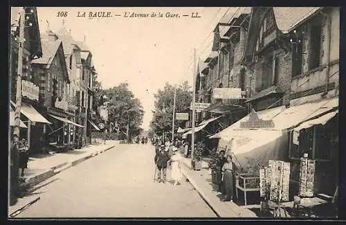 AK La Baule, L`Avenue de la Gare