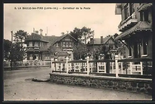 AK La Baule-les-Pins, Carrefour de la Poste