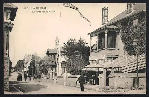 AK La Baule, Avenue de la Gare