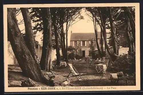 AK Batz-sur-Mer, Pension Ker-Josik, Le Parc