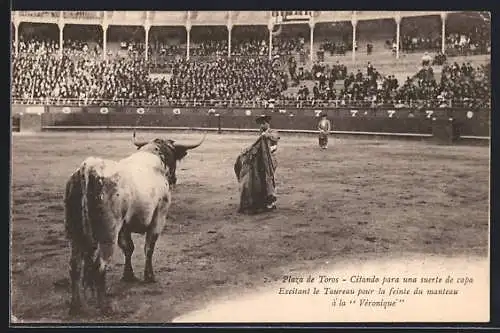 AK Plaza de Toros, Citando para una suerte de capa