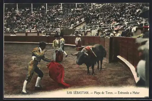 AK San Sebastian, Plaza de Toros, Entrando a Matar