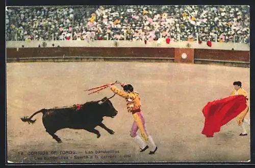 AK Corrida de Toros, Las banderillas