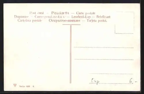 Künstler-AK Corrida de Toros, El brindis