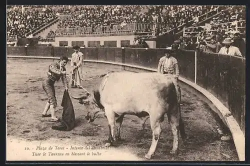 AK Plaza de Toros, Intento del descabello