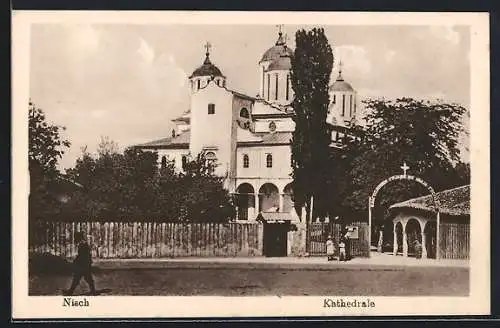 AK Nisch, Sicht auf die Kathedrale