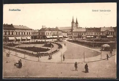 AK Szabadka, Szent István-tér