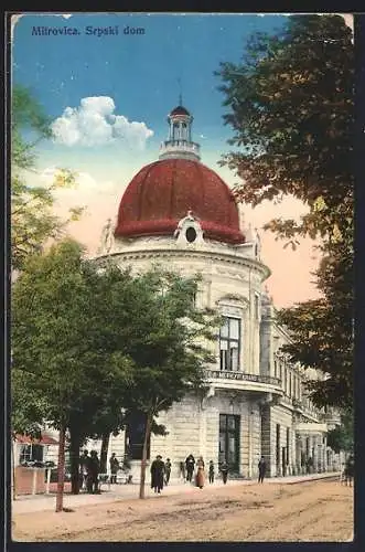 AK Mitrovica, Srpski dom, Grand Hotel Merkur