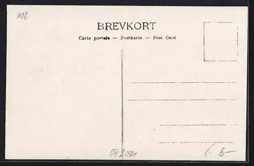 AK Odda, Blick zum Ort