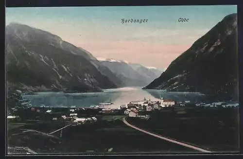 AK Odde /Hardanger, Blick auf den Fjord