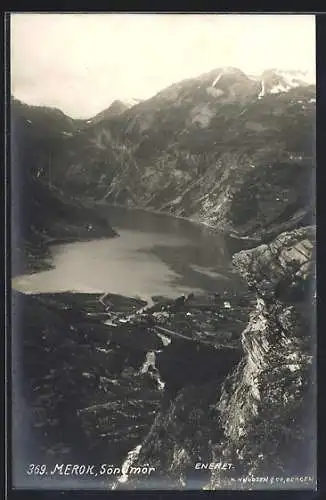 AK Merok /Söndmör, Blick auf die Bucht