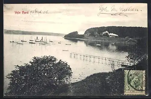 AK Vejle Fjord, Blick übers Wasser