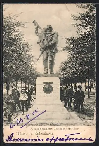 AK Kobenhavn, Nationalmonumentet Den litle Hornblaeser