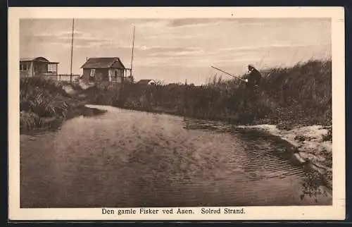 AK Solrod Strand, Den gamle Fisker ved Aaen