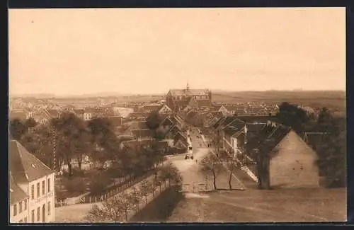 AK Haderslev, Panorama der Stadt