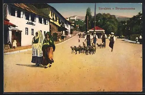 AK Sarajevo, Strassenszene