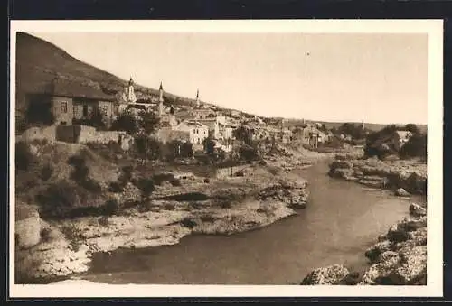 AK Mostar, Pogled sa mosta kralja Petra