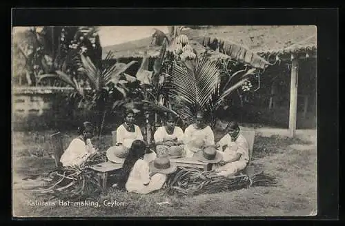 AK Ceylon, Kalutara Hat-making