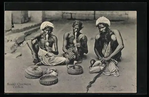 AK Ceylon, Snake Charmers