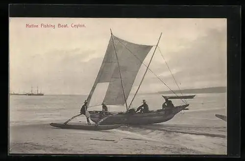 AK Ceylon, Native Fishing Boat