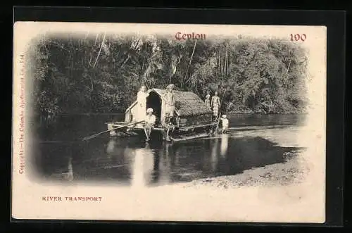 AK Ceylon, River Transport