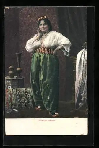 AK Danseuse syrienne, syrische Tänzerin