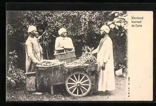 AK Caire, Marchand tournant, arabischer Händler