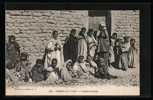 AK Scènes et Types, Enfants Arabes