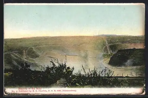 AK Blasting at the Mine, Sprengen in der Mine, Bergbau