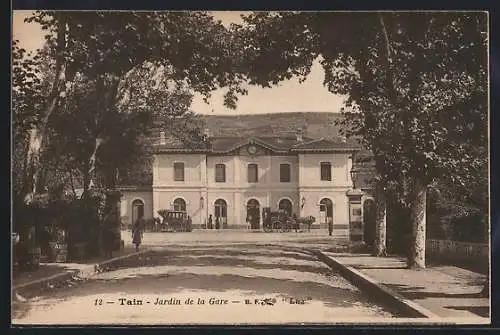 AK Tain, Jardin de la Gare, Bahnhof